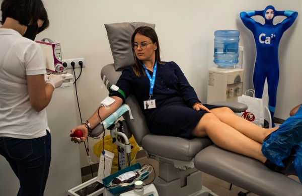 Capital Group brokeriai - palaikantys bei skatinantys kraujo donorystę