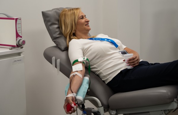 Capital Group brokeriai - palaikantys bei skatinantys kraujo donorystę