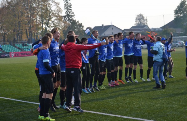 Jonavos futbolo klubas “Lietava” – pirmosios lygos čempionai