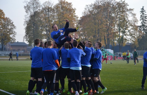 Jonavos futbolo klubas “Lietava” – pirmosios lygos čempionai