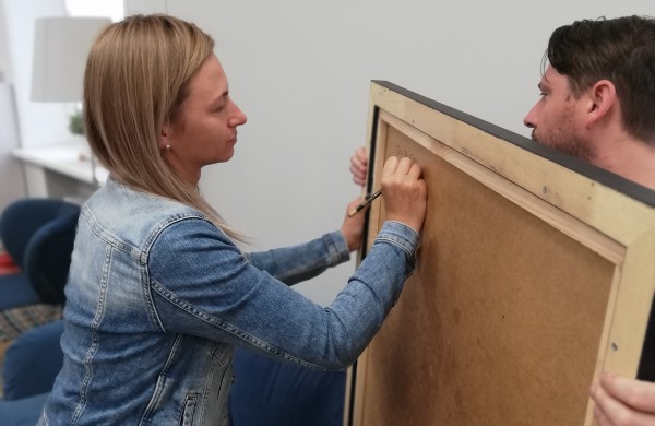 Laikinumo ženklai pirmuosiuose tarptautinės dailės rezidentūros kūriniuose 