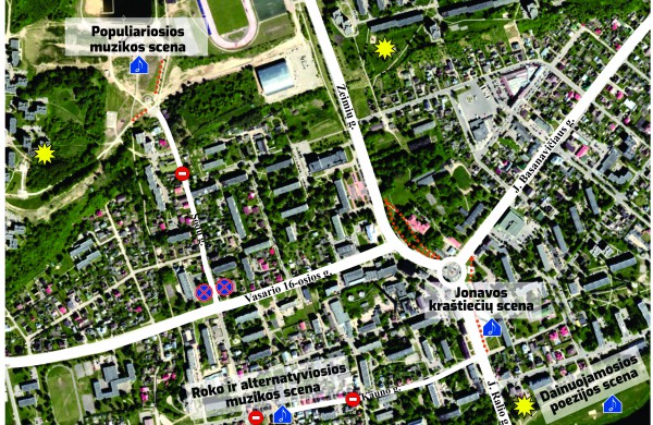 Svarbi informacija dėl miesto šventės 