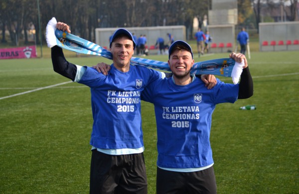 Jonavos futbolo klubas “Lietava” – pirmosios lygos čempionai