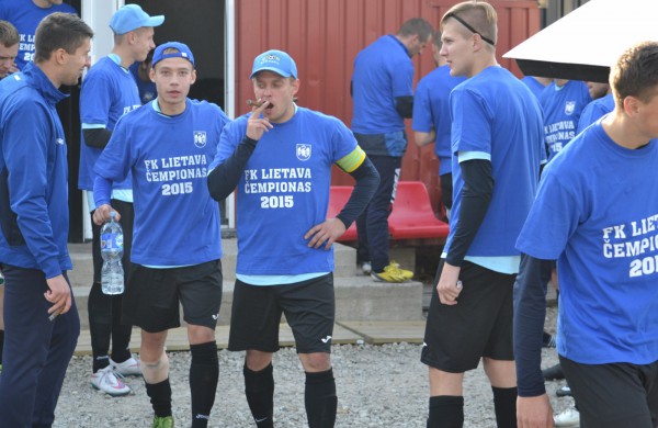 Jonavos futbolo klubas “Lietava” – pirmosios lygos čempionai