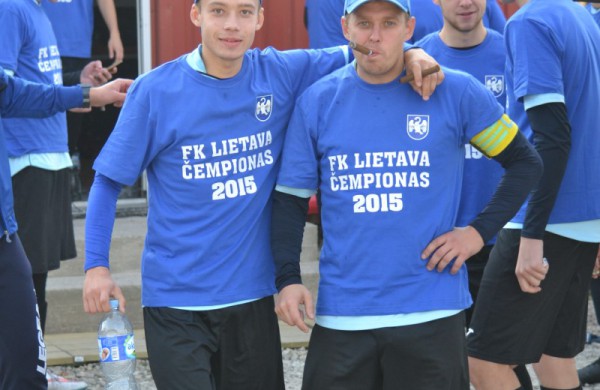 Jonavos futbolo klubas “Lietava” – pirmosios lygos čempionai