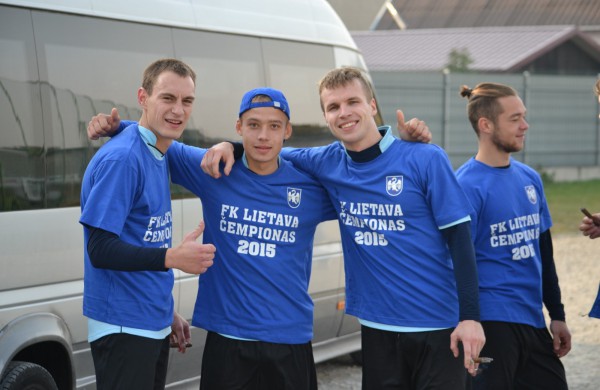 Jonavos futbolo klubas “Lietava” – pirmosios lygos čempionai