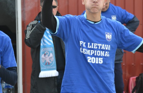 Jonavos futbolo klubas “Lietava” – pirmosios lygos čempionai