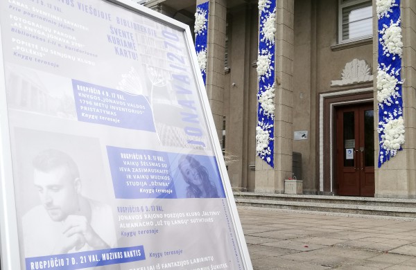 Jonavos miesto 270-asis gimtadienis – bendruomenės šventė bibliotekoje