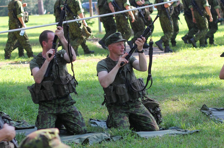 Rezervistai atnaujina žinias, kad prireikus sėkmingai galėtų dalyvauti šalies gynyboje