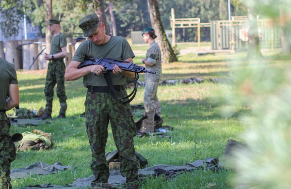 Rezervistai atnaujina žinias, kad prireikus sėkmingai galėtų dalyvauti šalies gynyboje