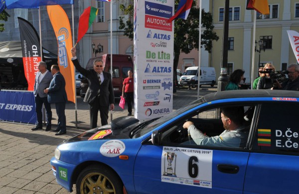 Ralio „Aplink Lietuvą“ dalyviai neaplenks Jonavos