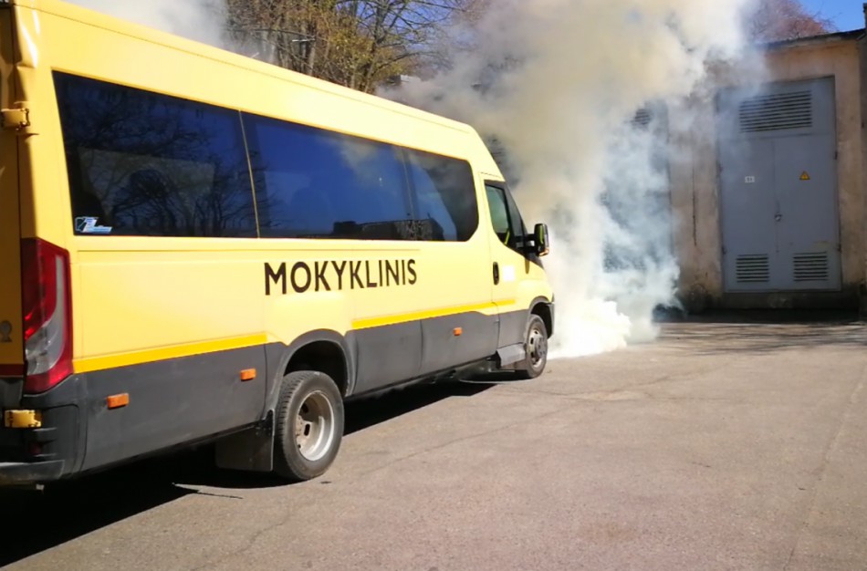 Ugniagesiai rūpinasi, kad mokyklos būtų saugios