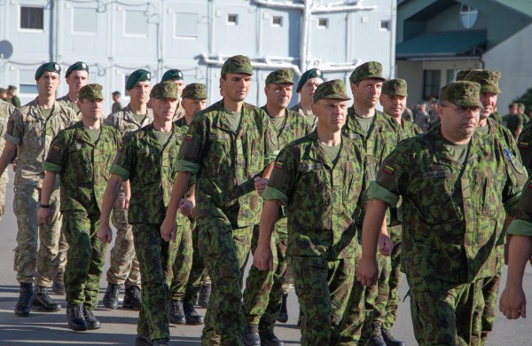 Parengtojo rezervo karių mokymai Lietuvos didžiojo kunigaikščio Vaidoto mechanizuotajame pėstininkų batalione