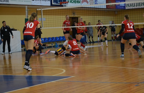 Naujojo sezono tinklinio kovas pradėjo pasikeitusi Jonavos „Achema-KKSC“ komanda