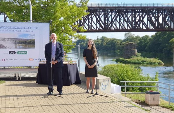 Pradedama geležinkelio tilto per Nerį rekonstrukcija 