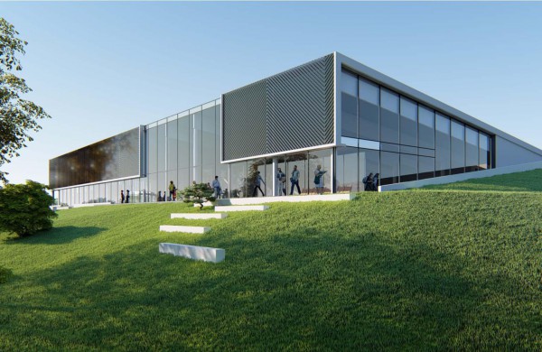 Pasirašyta sutartis dėl naujo baseino statybos darbų