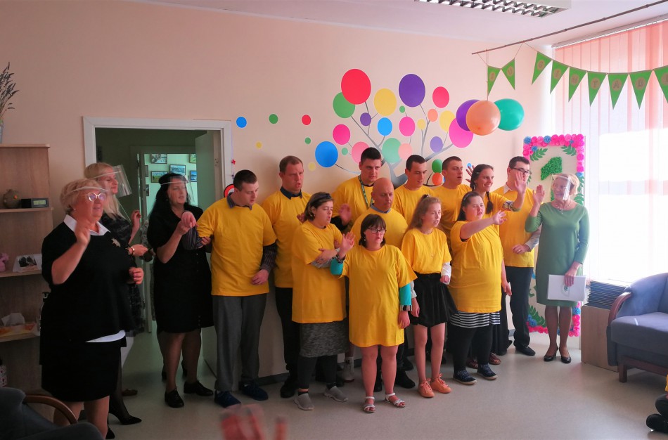 „Dienos socialinės globos centras“ mini vienerių metų sukaktį   