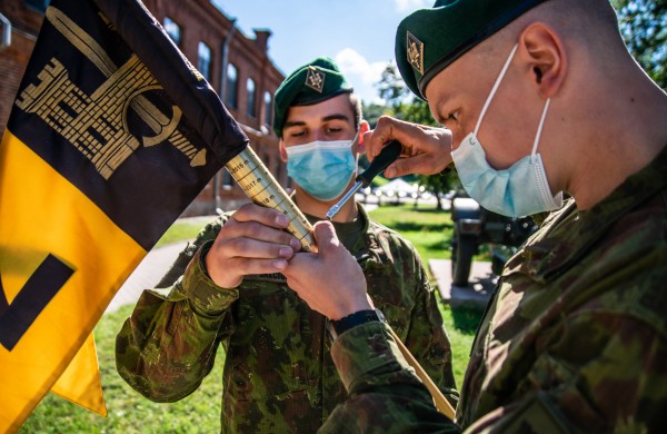 Parengtąjį Lietuvos kariuomenės rezervą papildė dar viena karo inžinierių laida
