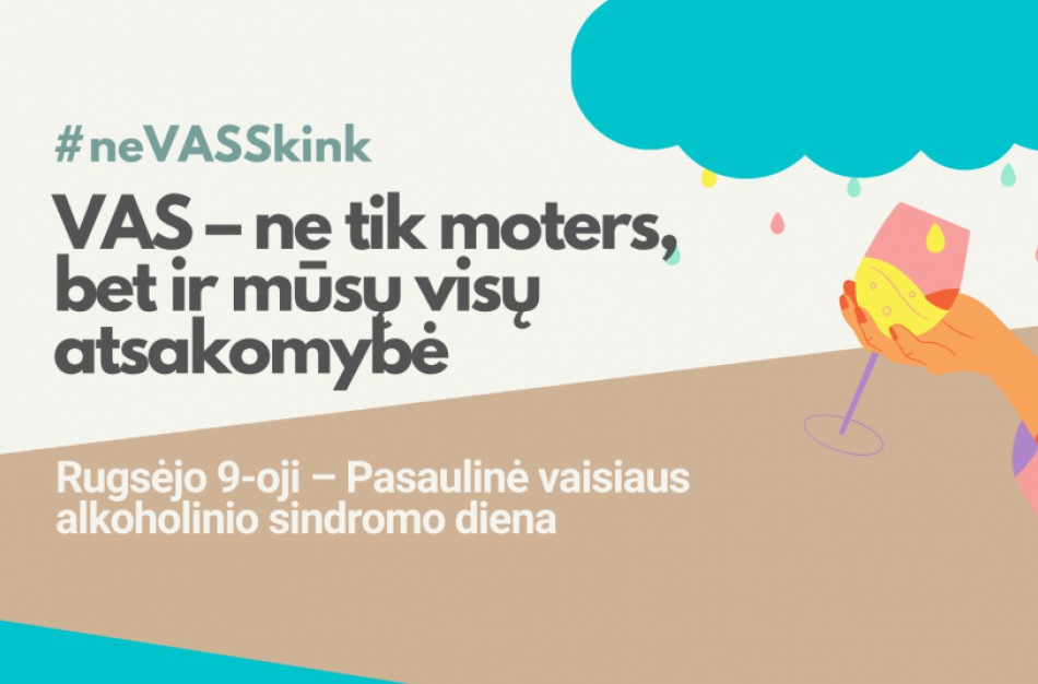 Rugsėjo 9-ąją minėsime Pasaulinę vaisiaus alkoholinio sindromo dieną