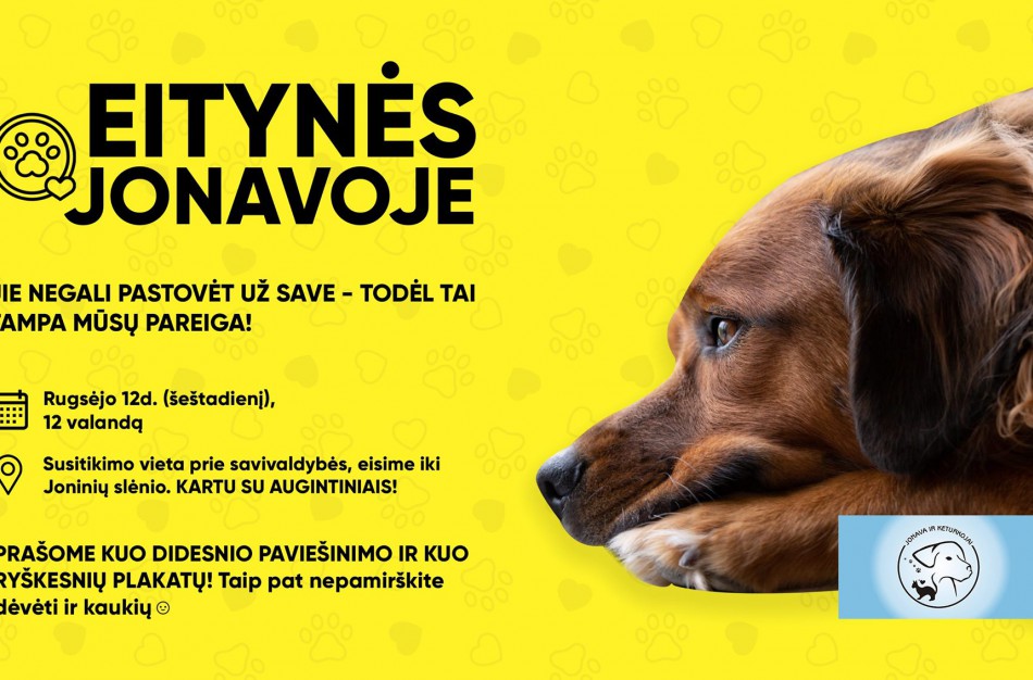 Kviečia į eitynes už gyvūnų teises: atėjo metas pakovoti už tuos, kurie patys pasiskųsti negali