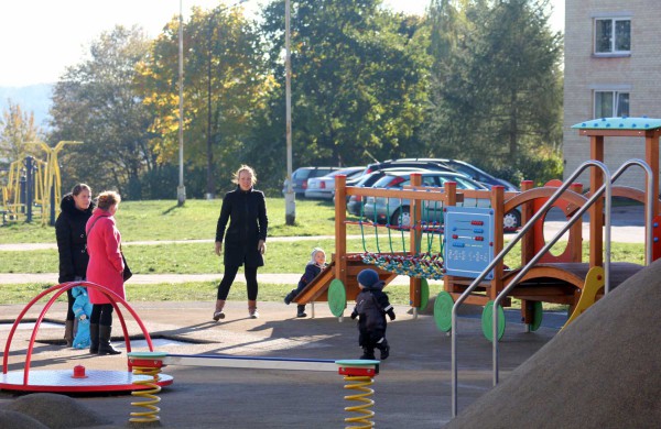 Naujoji vaikų žaidimų aikštelė – populiariausia Jonavoje