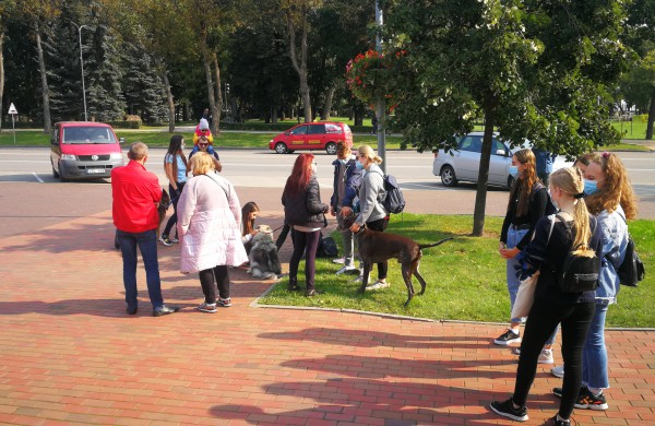 Eitynės Jonavoje už gyvūnų teises nepatyrė fiasko – susirinko daugiau, nei tikėtasi