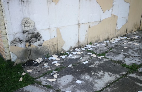 Suniokoti pastatai, sudegintas kandidato plakatas: vandalizmo aktas, ar piktas politinis žaidimas?