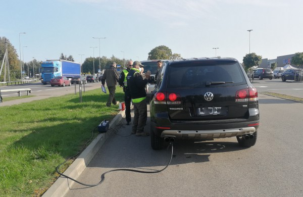 Aplinkosaugininkų ir policijos reidas Jonavoje: Ar vairuotojai sulaukė baudų?