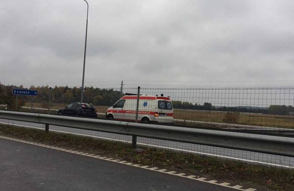 Užusalių sankryžoje – eismo įvykis