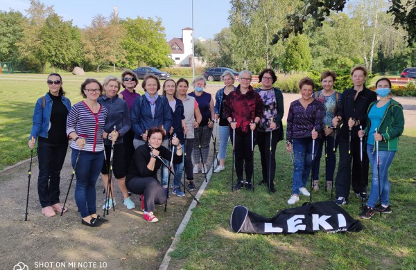Diena su šiaurietiškomis lazdomis