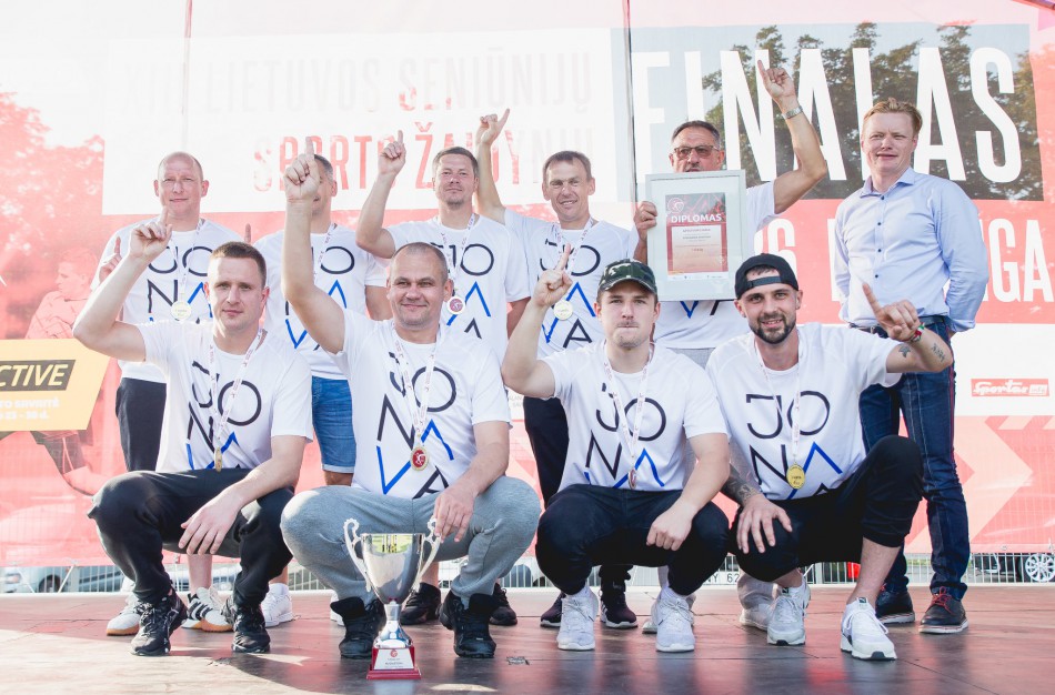 Po XIII-ųjų Lietuvos seniūnijų sporto žaidynių finalų Jonava sugrįžo ant prizininkų pakylos