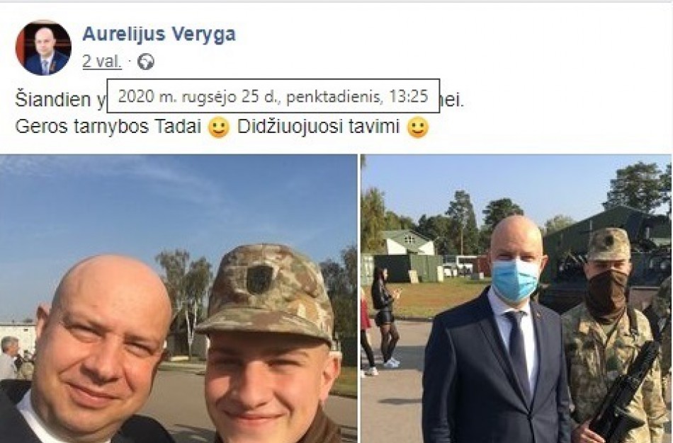 A. Verygos darbotvarkė kiek kitokia, nei skelbiama viešai: Ministras „slaptai“ lankėsi Rukloje?