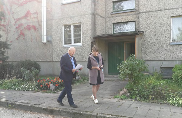 Pirmasis daugiabutis namas rajone, kuris turės naują oras-vanduo šildymo sistemą