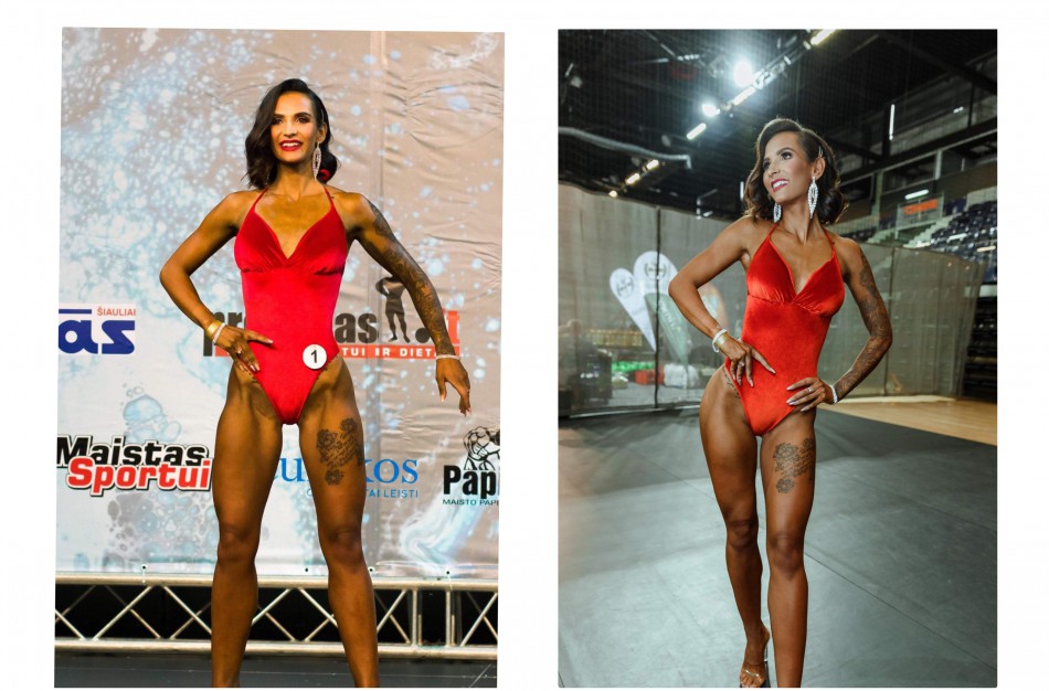 Lietuvos kariuomenėje tarnaujanti jonavietė išbandė savo jėgas ,,Fit Model Lietuva" projekte