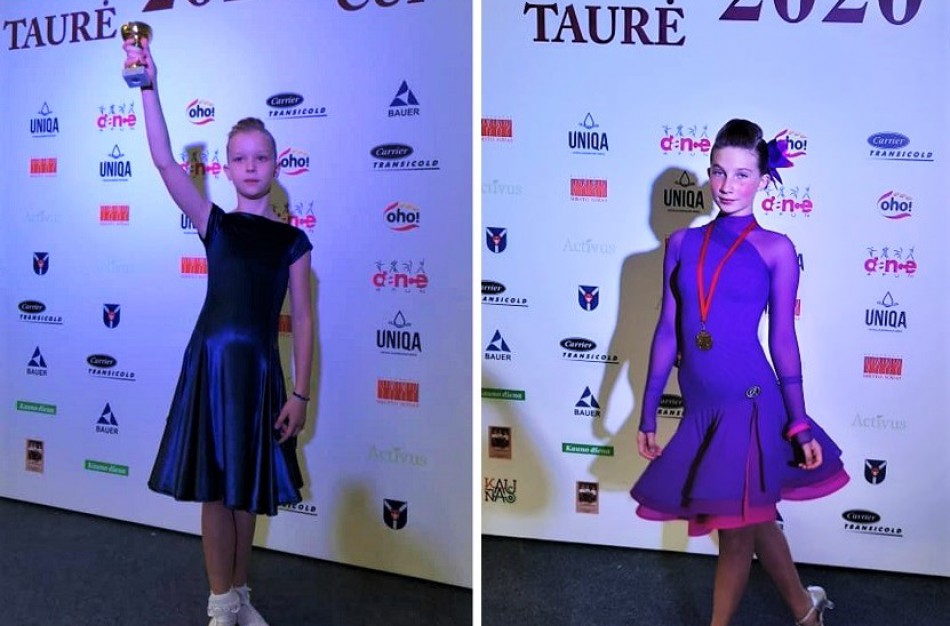 Šokių klubo „Vėtra“ šokėjų pasiekimai varžybose „Rudens taurė-2020“