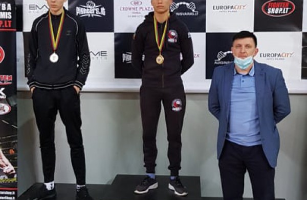 Kraštietis Natas Stupak - Pabaltijo šalių atvirojo kikbokso čempionas