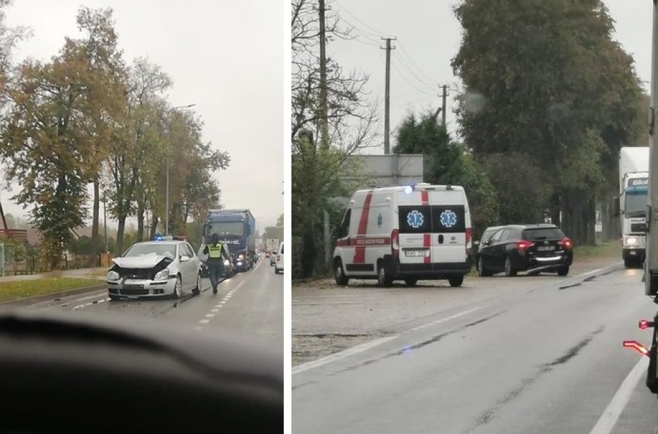 Po eismo įvykio nukentėjo 35 metų vairuotojas