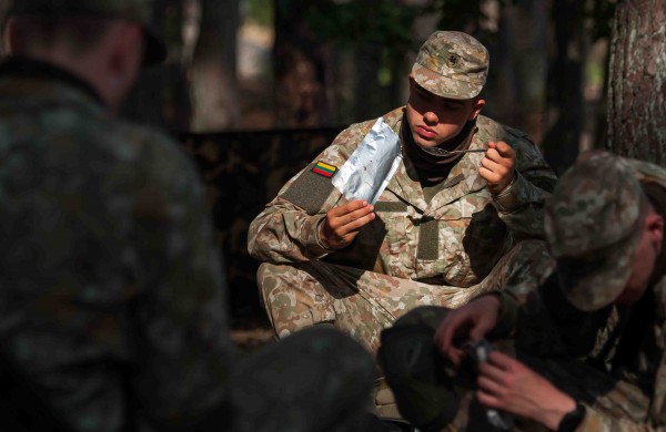 Kariūnai Rukloje pasiekė lauko pratybų finišą