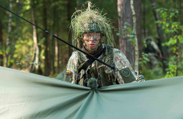 Kariūnai Rukloje pasiekė lauko pratybų finišą