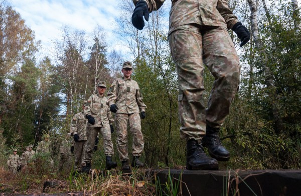 Kariūnai Rukloje pasiekė lauko pratybų finišą