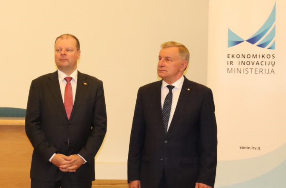 Rimantu Sinkevičiumi pasitiki Ministras Pirmininkas S. Skvernelis bei kitos rajono politinės jėgos