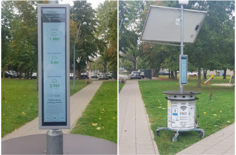 Jau galima tiesiogiai stebėti oro kokybės duomenis Jonavoje