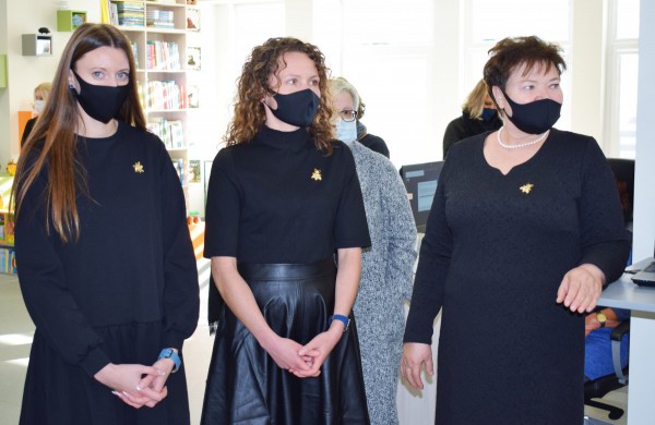 Rimkų biblioteka atvėrė atnaujintas ir modernias patalpas