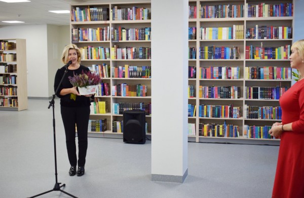 Rimkų biblioteka atvėrė atnaujintas ir modernias patalpas