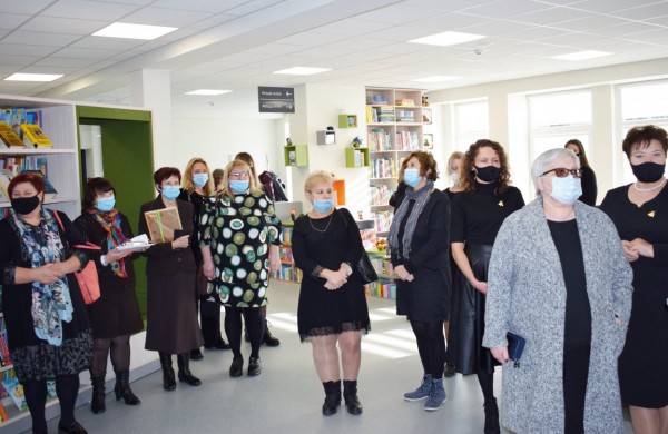 Rimkų biblioteka atvėrė atnaujintas ir modernias patalpas