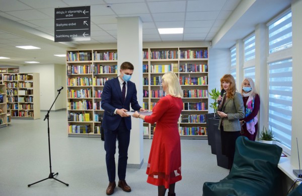 Rimkų biblioteka atvėrė atnaujintas ir modernias patalpas