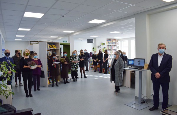 Rimkų biblioteka atvėrė atnaujintas ir modernias patalpas