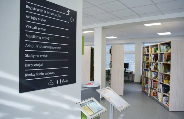 Rimkų biblioteka atvėrė atnaujintas ir modernias patalpas