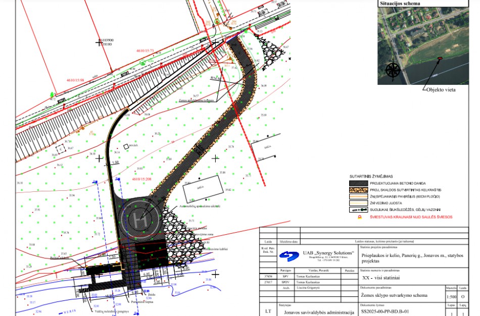 Panerių g. planuojama statyti prieplauką ir kelią – visuomenė kviečiama susipažinti su projektiniais pasiūlymais