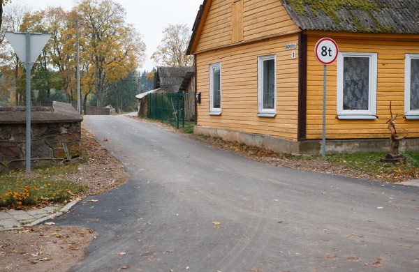 Baigti remonto darbai Jonavos rajono ir miesto gatvėse